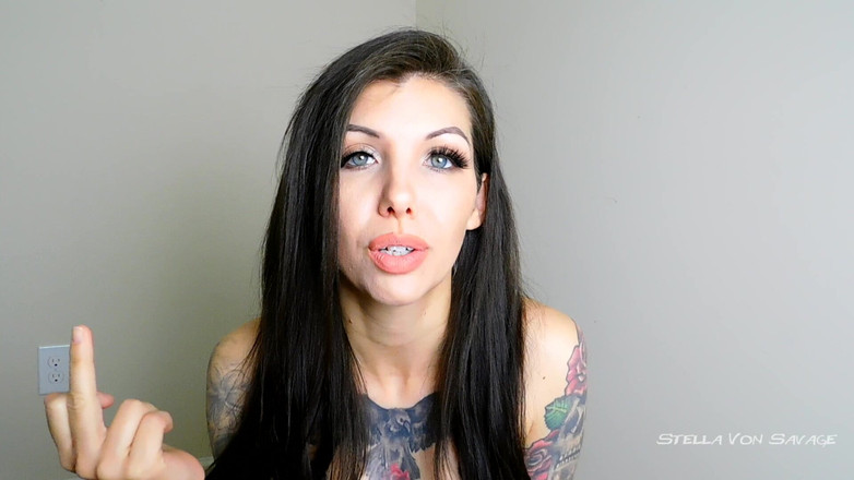 Stella Von Savage: Loserovo 1minutové ponížení JOI