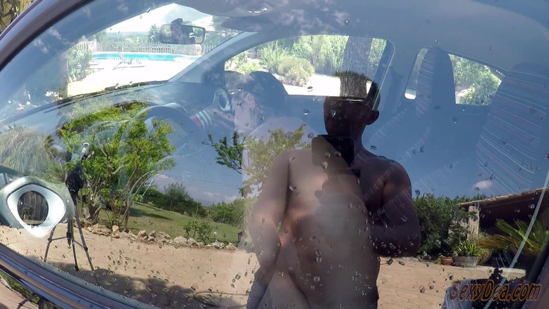 King of datass: Трах на автомийці на відкритому повітрі