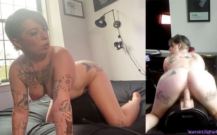 Watch Lily Fuck: Trying a sybian for the first time
