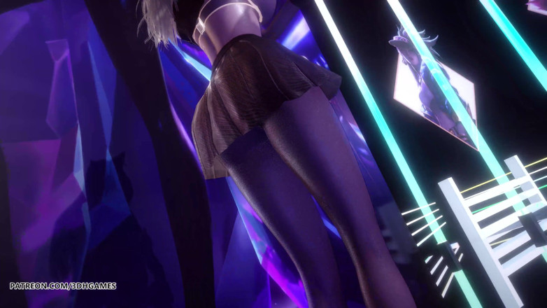 3D-Hentai Games: [MMD] Sistar - shake it ahri sexy striptease league of legends...