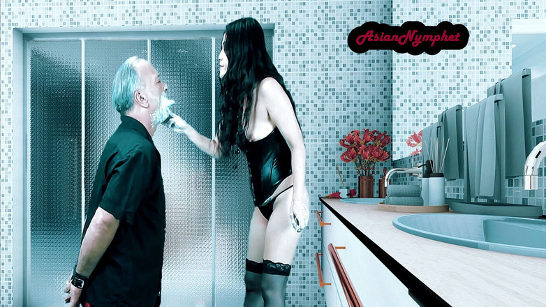 Asian Goddess: Грязный рот, плохого паренька наказали, азиатское женское доминирование