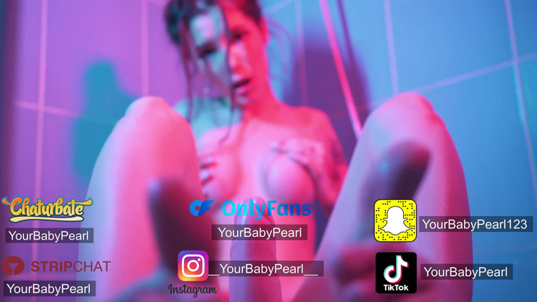 Pink Lights Entertainment: YourBabyPearl - Foot fetish shower orgasm squirt