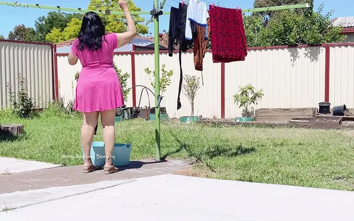 Hot 365 Entertainments: Sexy House Wife Teasing with Her Daily Routine - Barefoot - Hira...