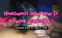 Banging Asian: Housewives Show How to Blowjob Perfectly!