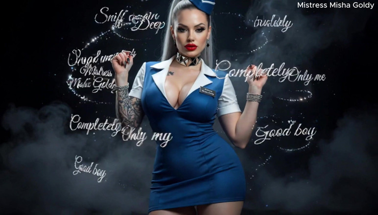 Goddess Misha Goldy: Zwei Finger und komplettes Brainstorming