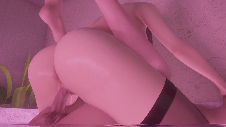Hentaigamer18: Outdoor jacuzzi 3D Hentai fuck