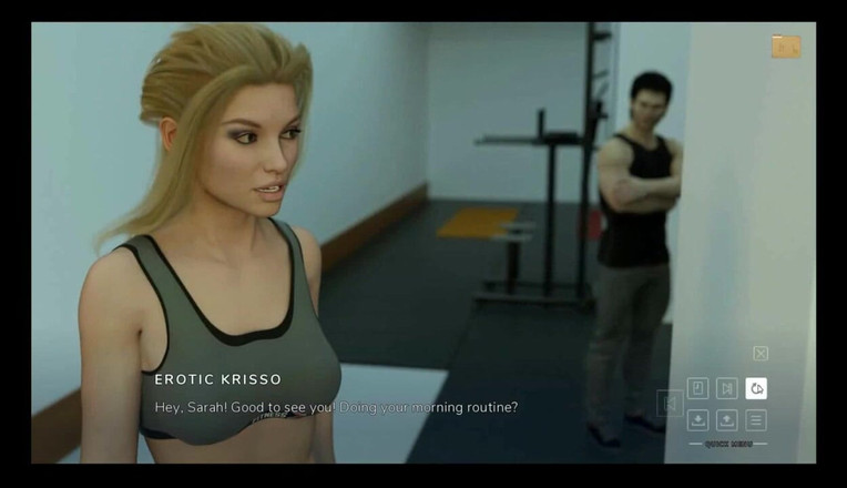 Erotic Krisso: Savance-rose熟女は私に足コキを与えます