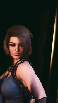 Jill Valentine se fait baiser dans la rue