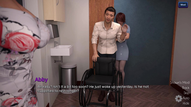 3D Cartoon Porn: The Awakening 2 - 자비에르에게 핸잡과 오럴을 주는 간호사 Juliet