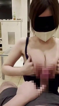Boob Squeeze Fanclub Delivers Intense Titjob Cumshot Between Massive Breasts - Angle1