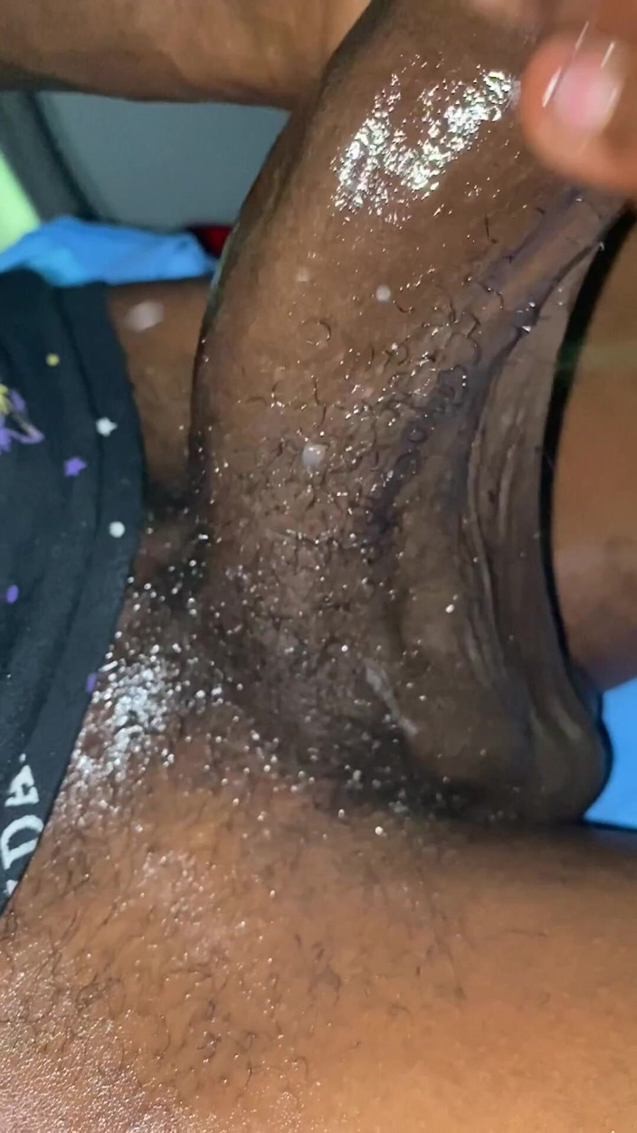 Chocolate Meat Stick: Slow Motion Oil Jerking