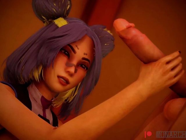 Valorant Neon Reverse Cowgirl Handjob Doggy by Monarchnsfw Animation with Sound 3D Hentai Porn Sfm (The fox 3D)