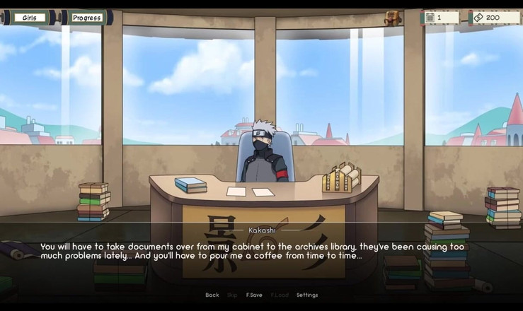 LoveSkySan69: 火影忍者 - 国道教练 [v0.13] 第1部分 我将成为洛夫斯基桑69的下一个 hokage