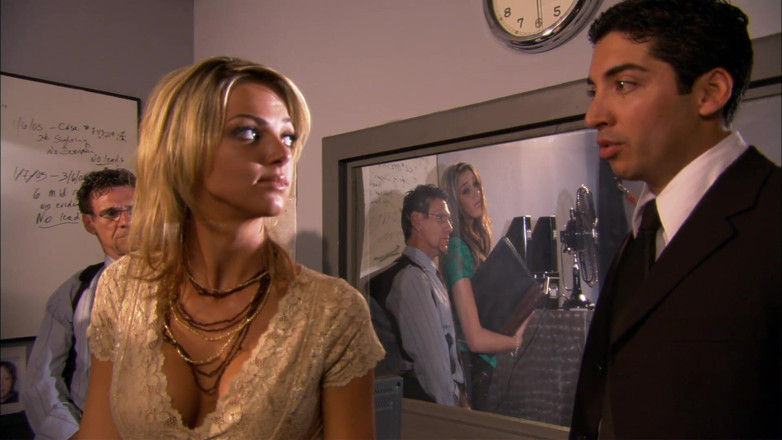CBD Media: Gorgeous busty young blonde secret agent gets her pussy ate...