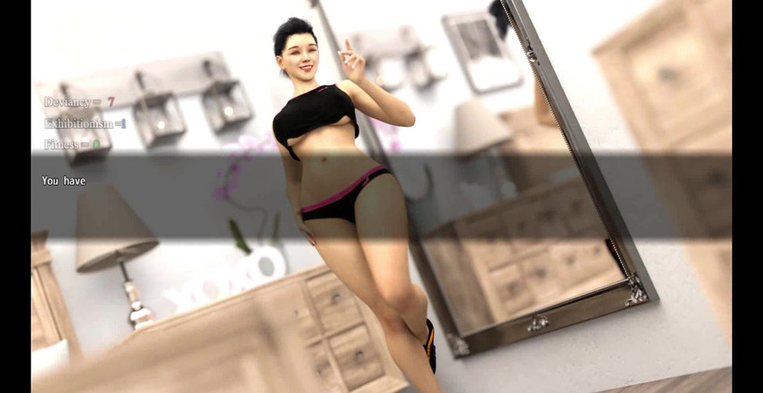 Dirty GamesXxX: Lisa: Dvě sexy zadky v obchodě s oděvy, díl 11