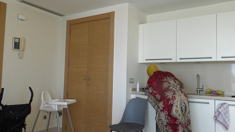 Souzan Halabi: Arabisk arabisk tjej med het hårig fitta knullas av sin...