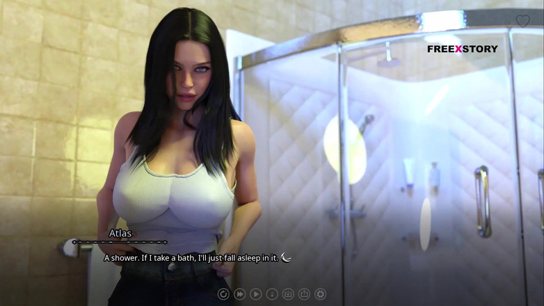 3D Cartoon Porn: The Seven realms - पिशाच राजकुमार एटलस Leyala को पीछे से शॉवर में चोद रहा है और स्थिति उठा रहा है