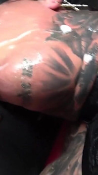Ashley Cumstar Gets Gangbanged in Swinger Bar by Huge Cocks
