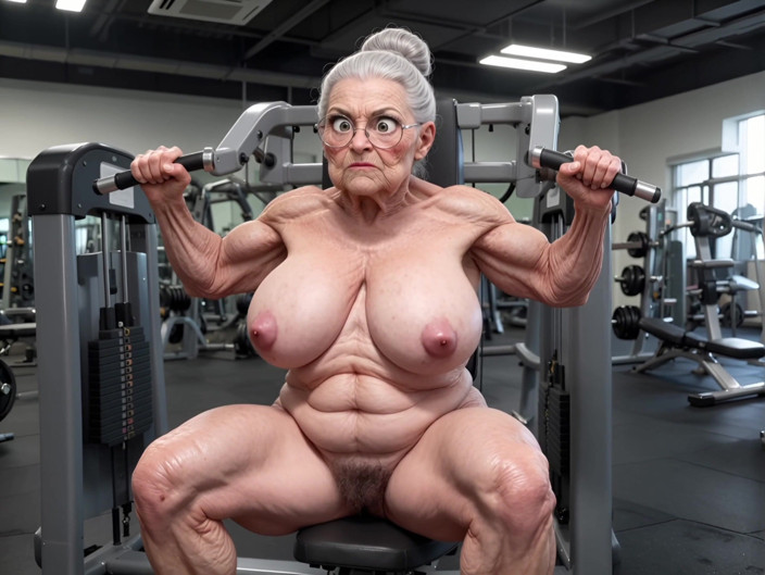 Narata12: Old Ladies in the Gym