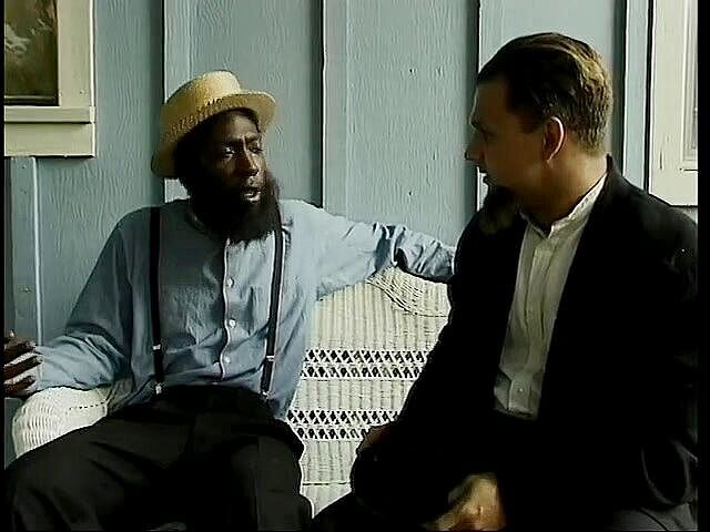 Hot Sex Party: Black and white dudes gets blowjob from Amish chick