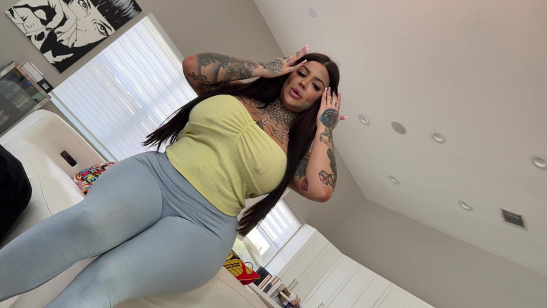 Teddy Tarantino: Thick Tatted Babe Valentine Vixen Fucks Stepbro Teddy Tarantino