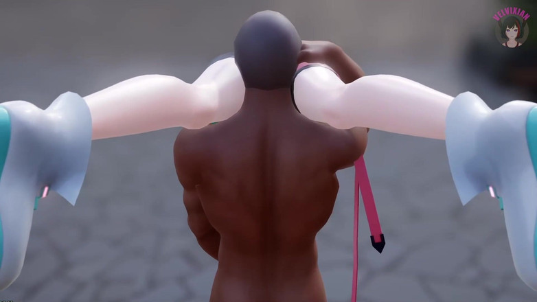 Velvixian: Si seksi berdiri posisi 69 sama adik tirinya