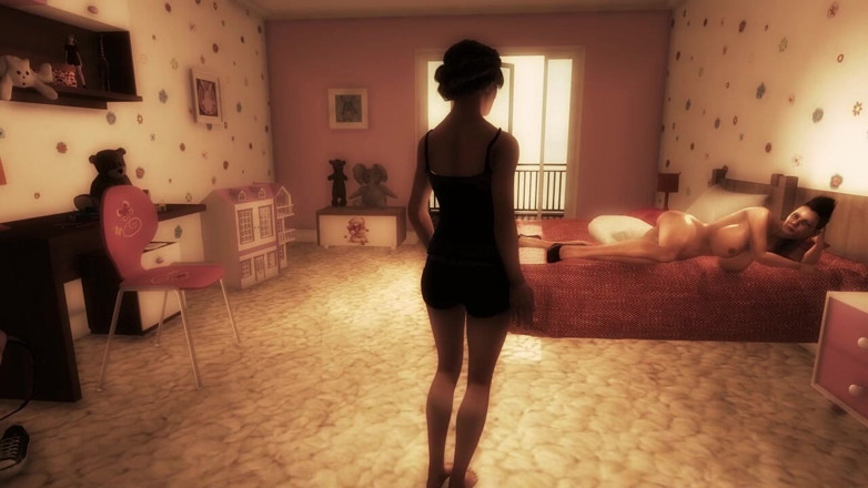 The animation shot: Madrastra tiene fantasías de un trío