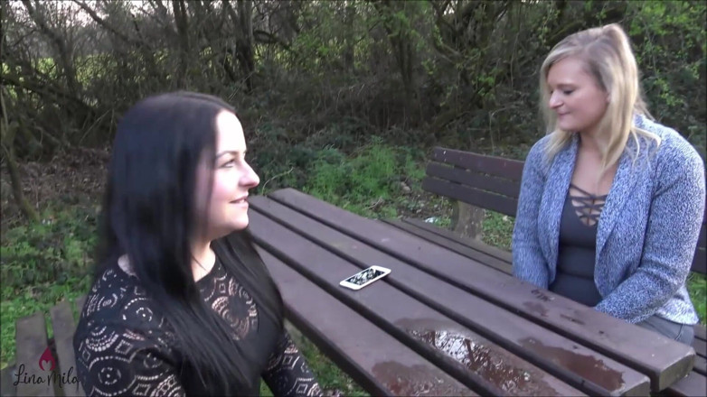 Lina Mila: Spontaneous Foursome!!! Fucked Two Stranger Men!