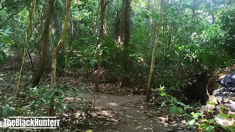 TheBlacKHunterr: 公園で射精