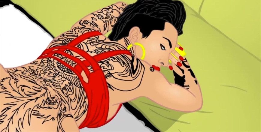 Back Alley Toonz: ベラは最高のフェラチオを与え、彼女の大きなお尻でハードBBCに乗る