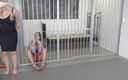 Restricting Ropes: Superwoman gets tied up in prison - Part 2