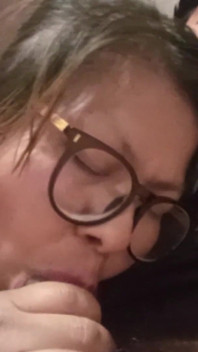 Single Stepmom I Met on Facebook Comes Desperately to My Apartment to Suck My Cock