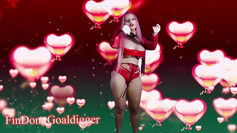 FinDom Goaldigger: そのクリップは、鏡の前で自慰行為をすることについてです