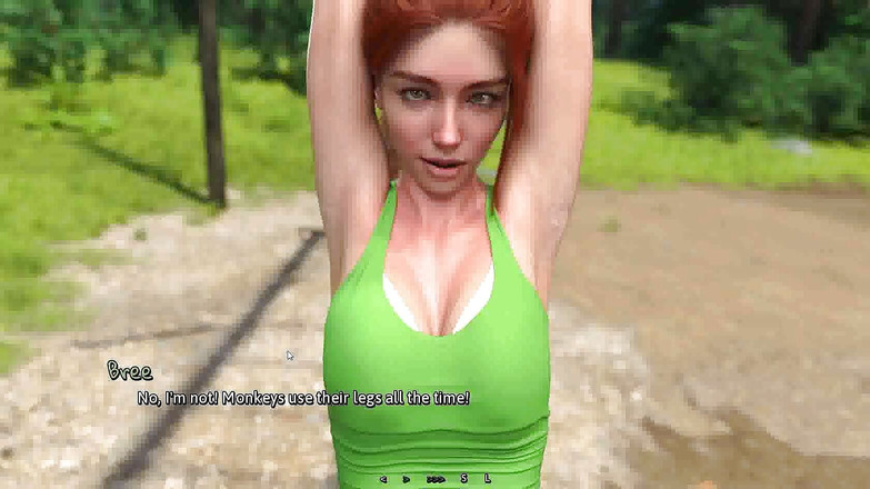 Erotic Krisso: 여름 열 보짓물 엉덩이 빨간 머리