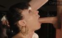 Darya Jane: Sloppy Deepthroat Face Fuck Throatpie a Sloppy - Gagging - Drooling Mess...