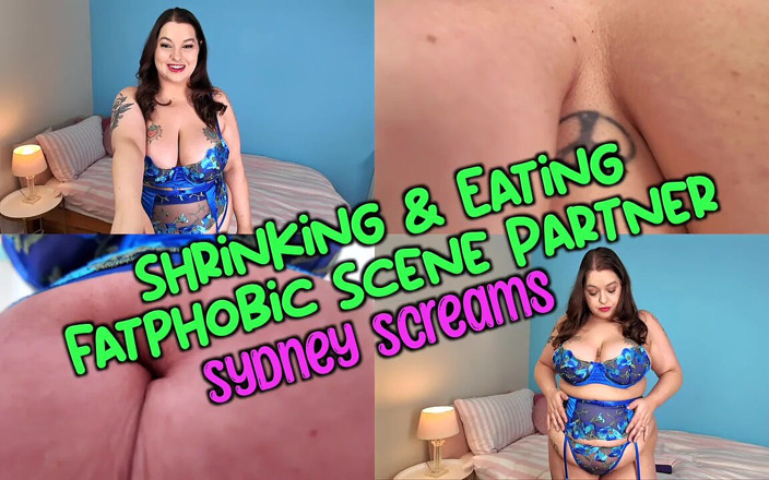 Sydney screams fetish: Riducirsi e mangiare il partner di scena fatfobico