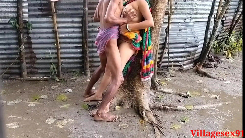 Villagesex91: 인도 인도 마을 야외 추다이