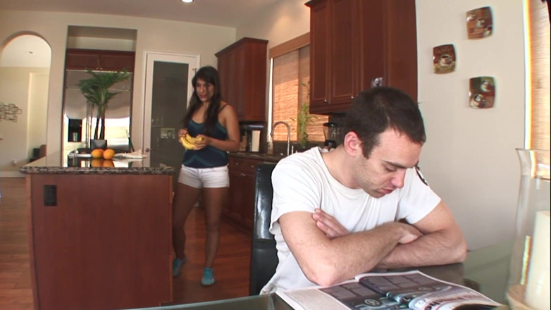 Real Anal Stories: Brunette with hairy pussy pleases a perverted Italian in the...