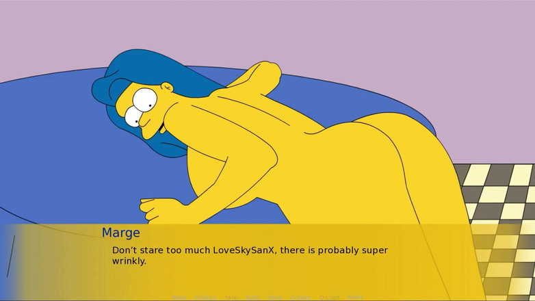 LoveSkySan69: Simpson Simpvill část 7 Zezadu Marge od Loveskysanx