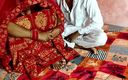 Crazy Indian couple: 그녀의 결혼식 밤에 처음으로 신혼부부를 따먹어
