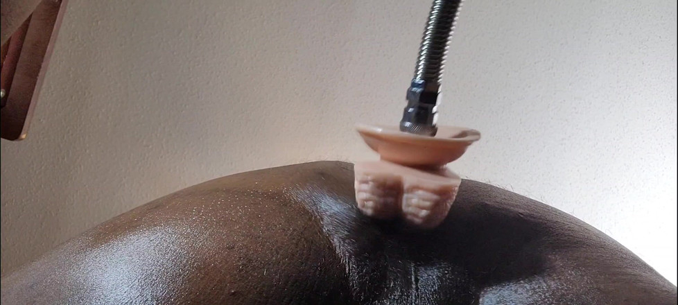 Truestarr: Sex Machine Fucks Me. Huge Dildo