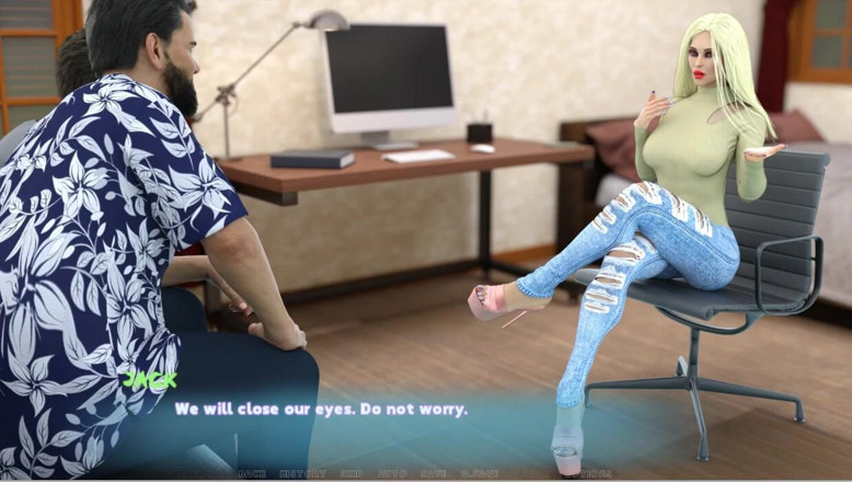 XXX Games Bunk: Gordon - Gameplay - Roleplay - Jack Story - Fiona Casting