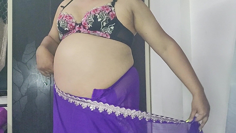 Indiansissychubby: 撸出我的新纱丽，你喜欢吗
