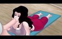 Cartoon Play: Sexnote part 49 - fuck sexy brunette