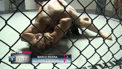 Deep Fuckers: Busty Latina rides a strong cock in the octagon