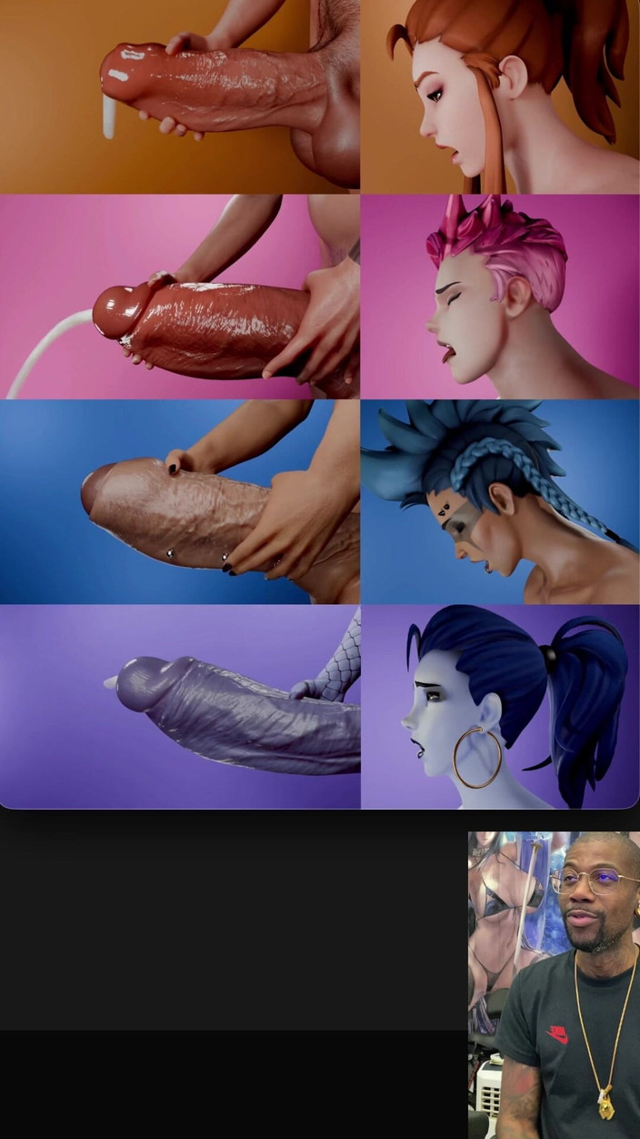 L6RD7BLU3 FUTA: Transgender sborra scopa una figa stretta, Overwatch transgenders si masturbano...