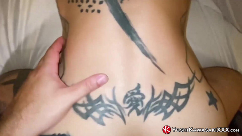 Yoshi Kawasaki XXX: Yoshikawasakixxx - Tattooed Yoshi Kawasaki Barebacked by Rui