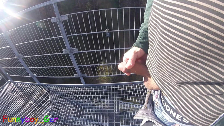 Funnyboy-Ger: I'm Edit on My Foreskin Cock Outside on a Very...