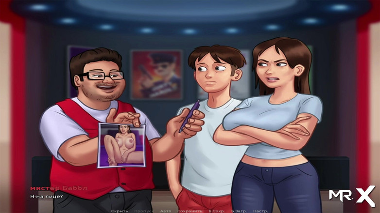 Mr Studio X: SummertimeSaga - 영화관에서 애널 섹스하는 보지