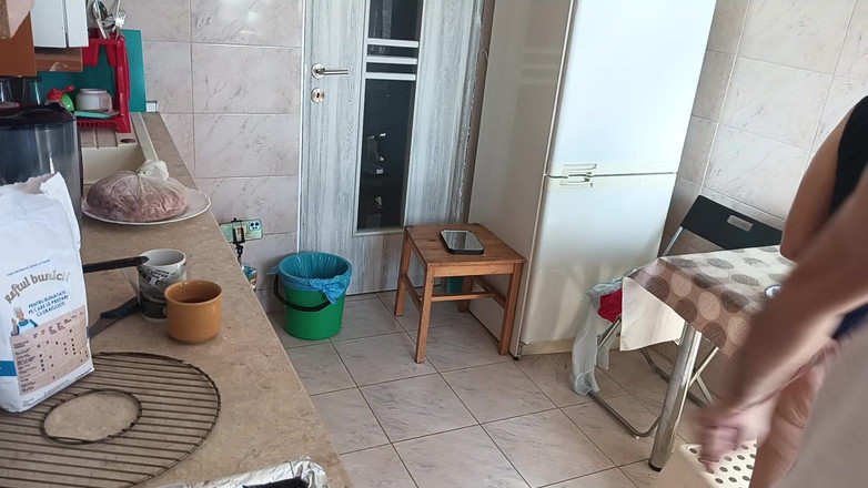 Amateur_MS: Pasangan gila bersenang-senang di dapur